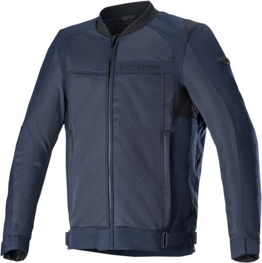 Alpinestars Luc V2 Air Jacket in navy, 2XL, featuring impact protection and advanced motorcycle gear design.