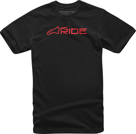 ALPINESTARS, Alpinestars Ride 3.0 T-Shirt in Black/Red – 2XL, Part Number 12327220010302X
