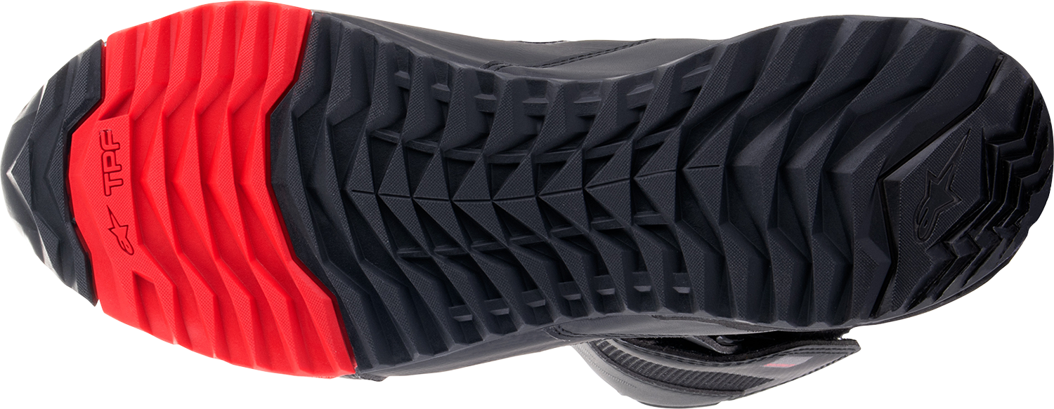 Alpinestars Stella RT-7 Drystar motorcycle boots in black, US 5 / EU 36, featuring durable leather and protective design.