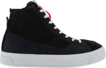 Alpinestars Stella Stated Podium women's urban riding sneakers in black, US 7.5 / EU 39, featuring a sporty design and durable materials.