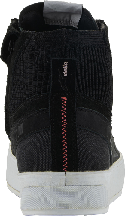 Alpinestars Stella Stated Podium Women's urban riding sneakers in black, US size 7.5, featuring sporty design and breathable material.