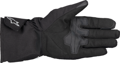 Alpinestars Stella WT-1 Drystar women's insulated motorcycle gloves in black, size medium, with protective padding and textured grip