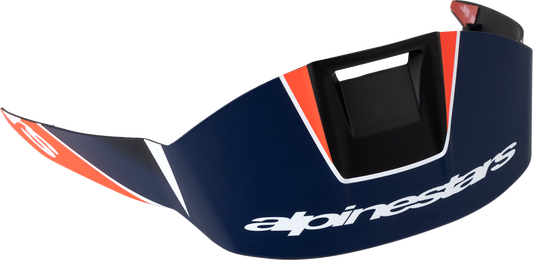 ALPINESTARS, Alpinestars Supertech R10 Standard Spoiler - Team Matte Black/Carbon Red Fluo/Blue Part 8953324-1383
