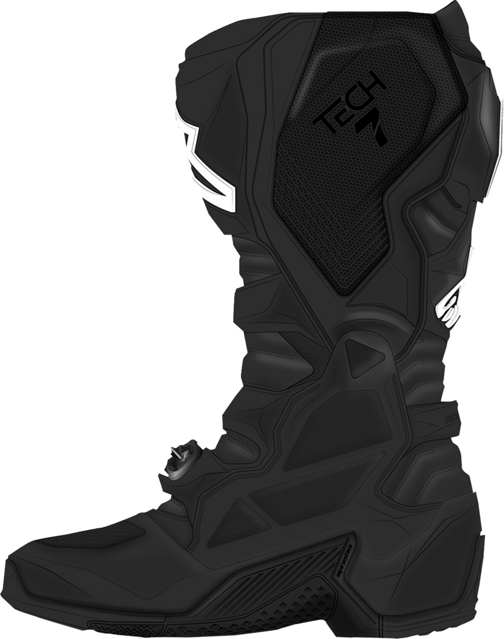 ALPINESTARS, Alpinestars Tech 7 Boots Black US 15 / EU 51 - Superior Off-Road Motorcycle Protection