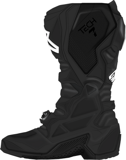 ALPINESTARS, Alpinestars Tech 7 Boots Black US 15 / EU 51 - Superior Off-Road Motorcycle Protection
