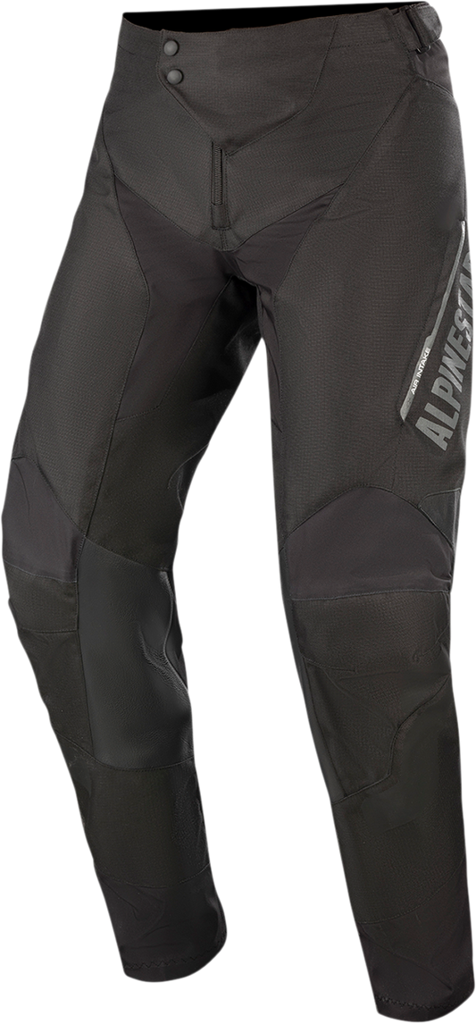 Alpinestars Venture-R motorcycle pants in black, US 40, made of durable textile with reinforced knee areas.