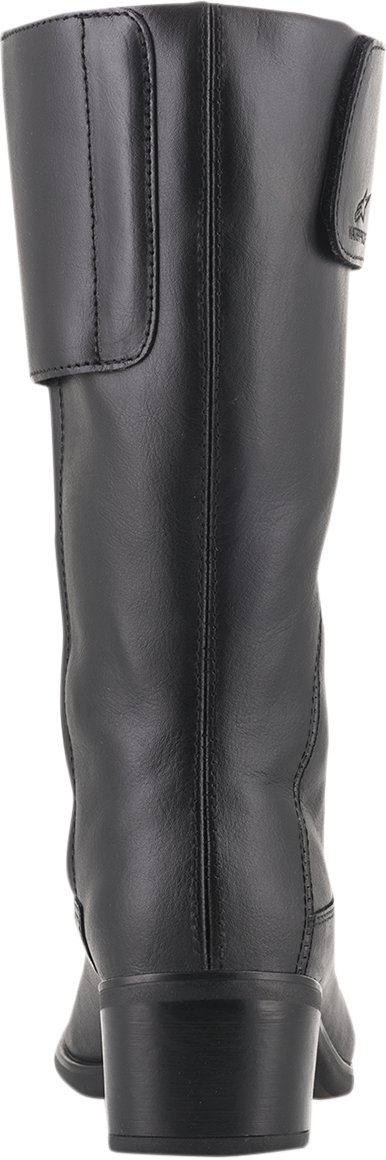 Alpinestars Vika v2 waterproof women's boots in black, size US 5.5 / EU 36, with ankle support and rugged outsole.