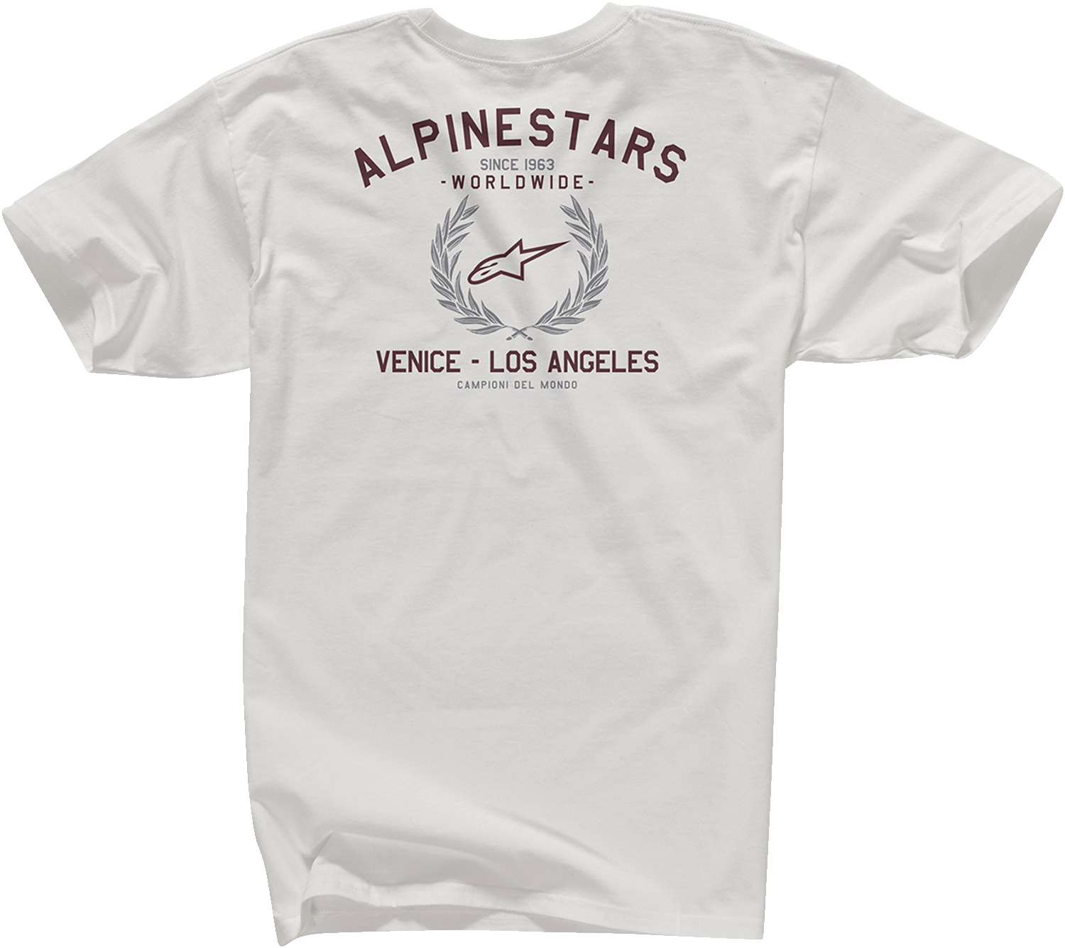 Alpinestars Wreath T-Shirt in natural color, 2XL, featuring a graphic design on comfortable cotton fabric.