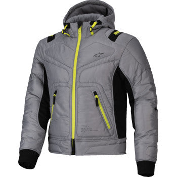 Mohobbs WP Jacket - Lunar Gray/Lime Punch - Howling Moto