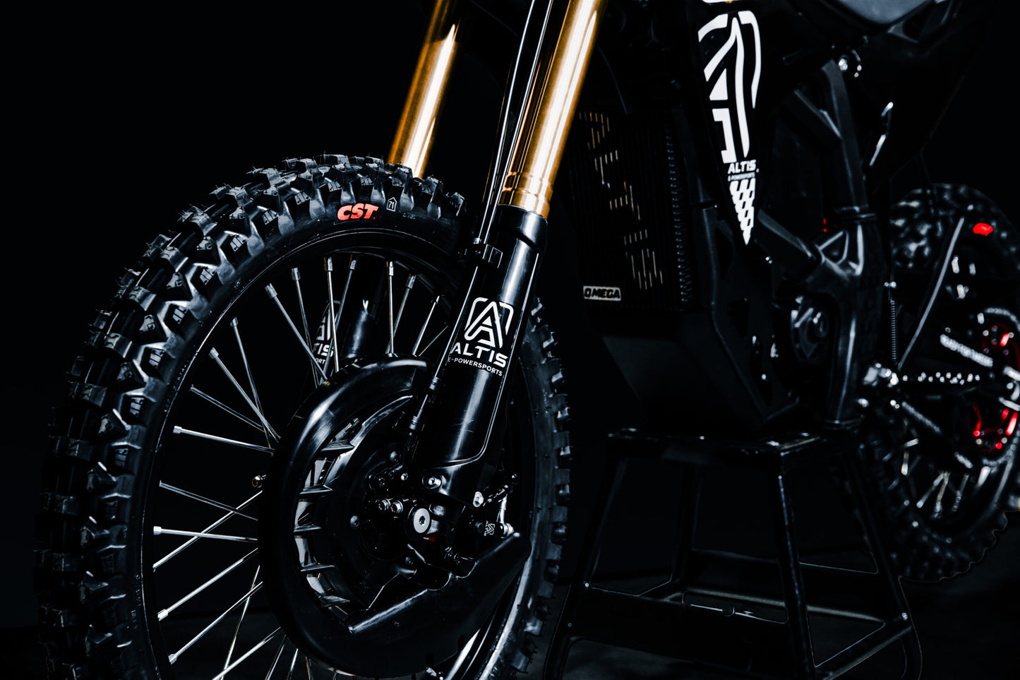 Altis Sigma Omega Electric Dirt Bike – 144V | 51kW | 1080Nm (Pre-Order | See Description for Current Lead Times)