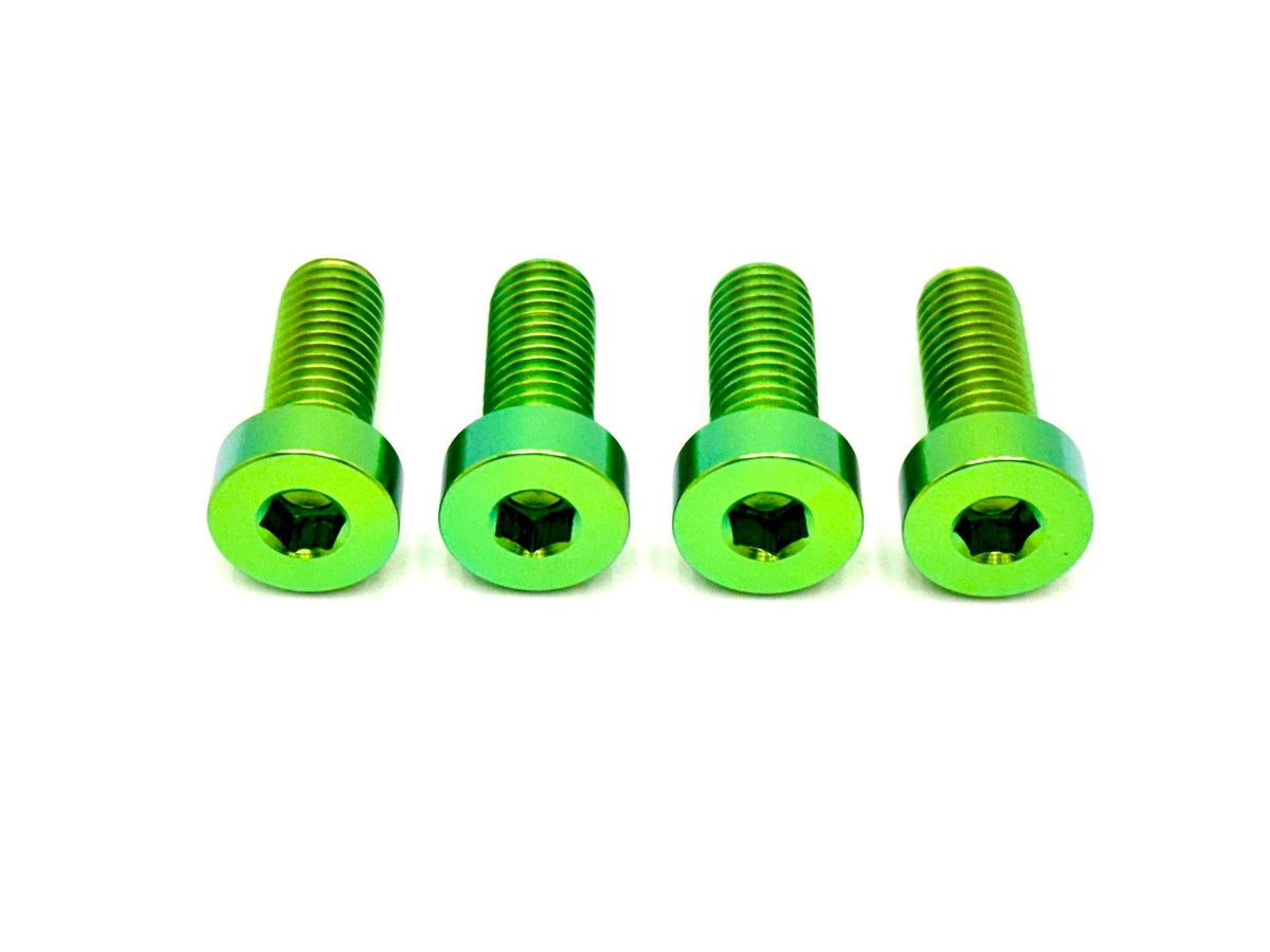 Altis Sigma titanium drivetrain cover bolt kit with Grade 5 titanium bolts for Surron electric bikes, featuring durable titanium construction.