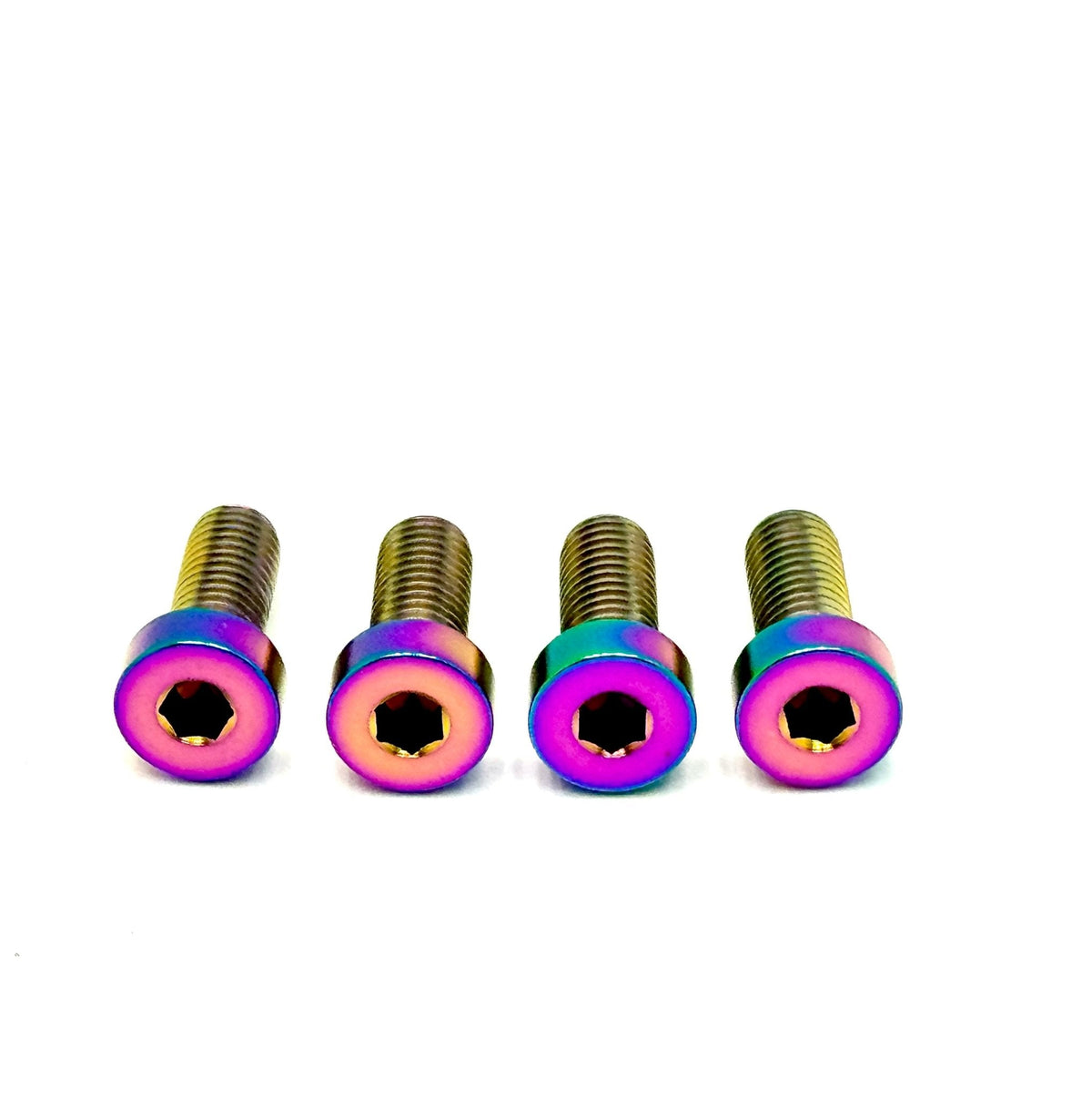 Altis Sigma titanium drivetrain cover bolt kit with Grade 5 titanium bolts for Surron electric bikes, showcasing sleek, durable hardware.