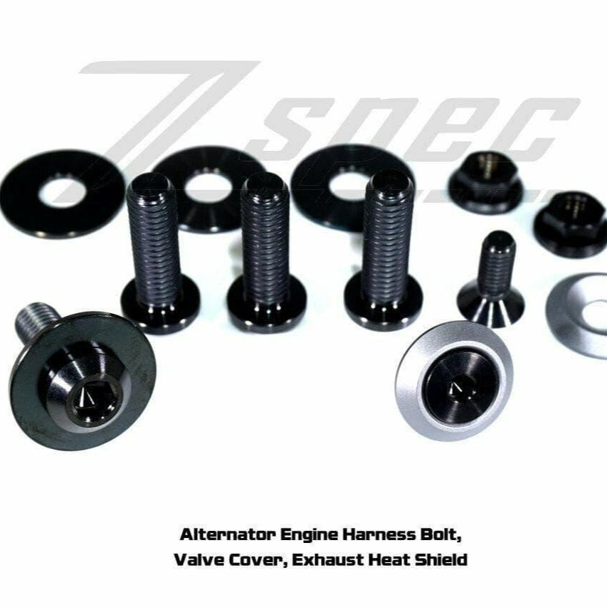 ZSPEC Stage-3 Dress Up Bolts® Fastener Kit for '03-15 Scion xB, Titanium & Billet - Howling Moto
