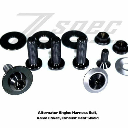 ZSPEC Stage-3 Dress Up Bolts® Fastener Kit for '03-15 Scion xB, Titanium & Billet - Howling Moto