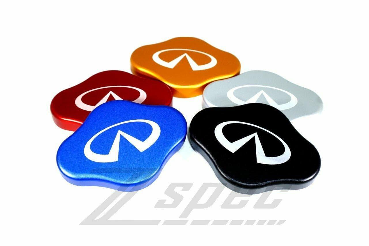 ZSPEC Radiator Cap Cover for Infiniti G35/G37/Q50/60/FX/QX/J30/other, Billet w/ Hex Key - Howling Moto