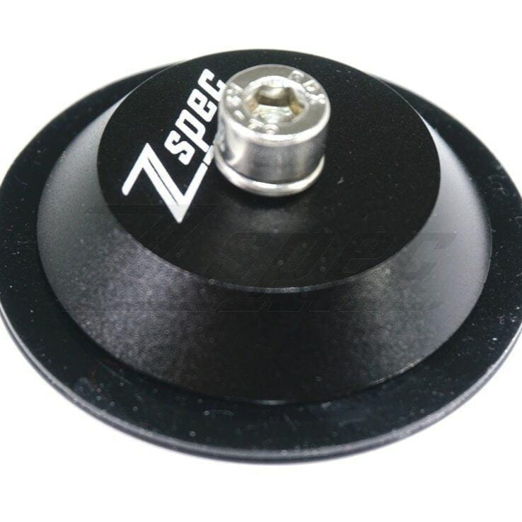 ZSPEC 44mm Rear Wiper Hole-Cover/Cap/Plug, Weatherproof, fits holes 16mm-30mm, Black - Howling Moto