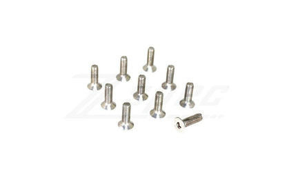ZSPEC M3-0.5x10mm Fasteners, FHSC, Stainless SUS304, 10-Pack - Howling Moto