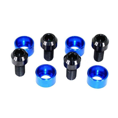 ZSPEC Throttle Cable Cover Fasteners for '90-96 Nissan 300zx Z32, Titanium & Billet - Howling Moto