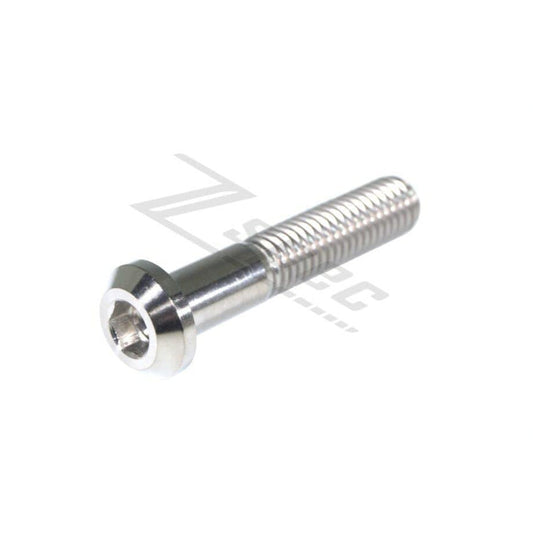 ZSPEC M8-1.25x45mm Dress Up Bolt® Fastener, Angled Head, Titanium Grade-5, Per Each - Howling Moto