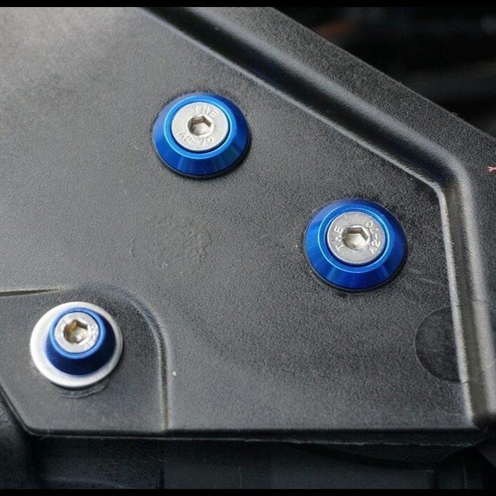 ZSPEC Stage-3 Dress Up Bolts® Fastener Kit for '06-09 VW Golf R32 MK5, Stainless & Billet - Howling Moto