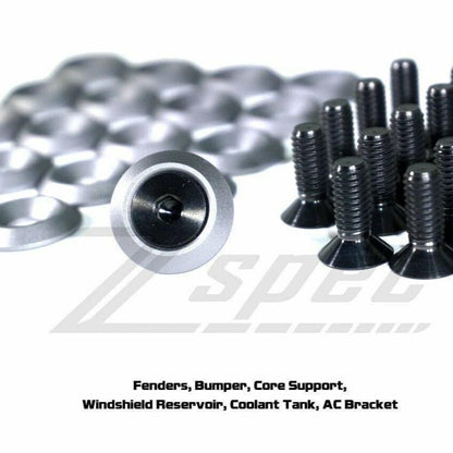 ZSPEC Stage-3 Dress Up Bolts® Fastener Kit for '03-15 Scion xB, Titanium & Billet - Howling Moto