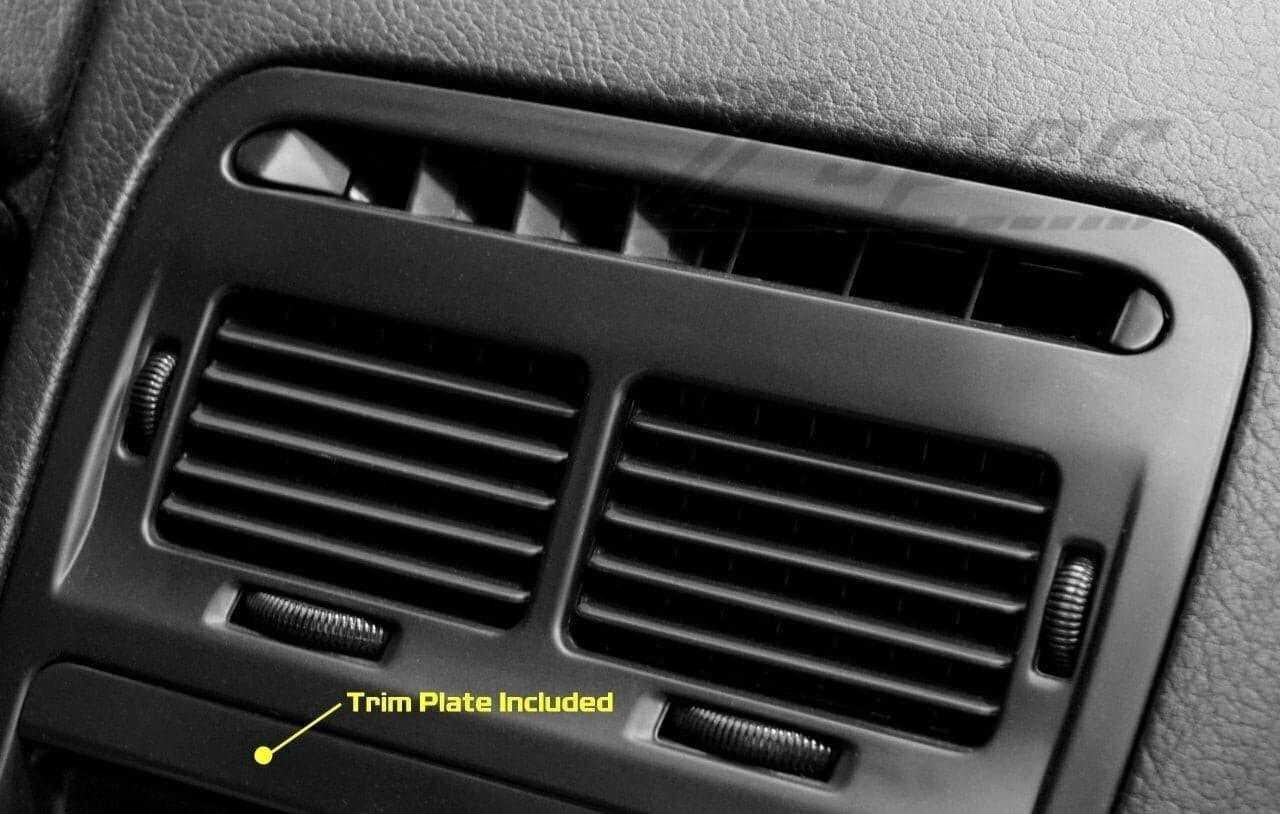ZSPEC RHD Double-Din Radio Bezel w/Brackets for '90-99 Nissan Z32 300zx - Howling Moto