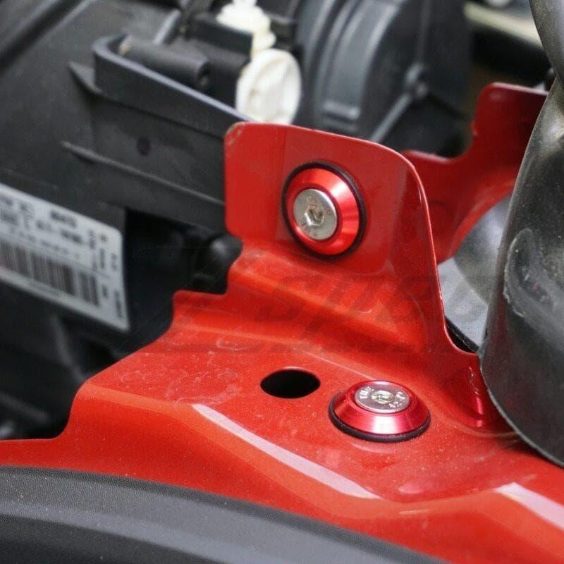 ZSPEC Stage-3 Dress Up Fastener Kit, '14-21 Mini Cooper S F56S, Stainless & Billet - Howling Moto