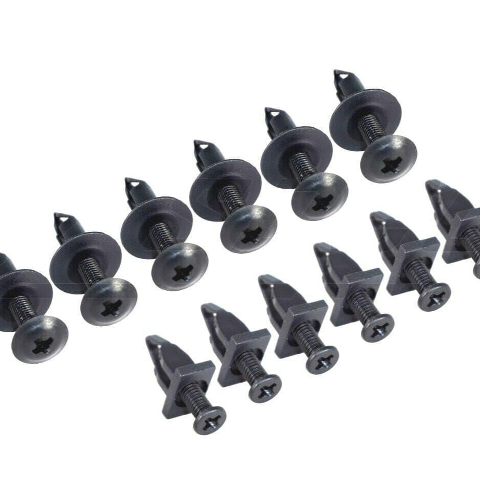 ZSPEC OEM-Style Cowl/Scuttle Panel Plastic Clip Set for '90-96 Nissan 300zx Z32 - Howling Moto