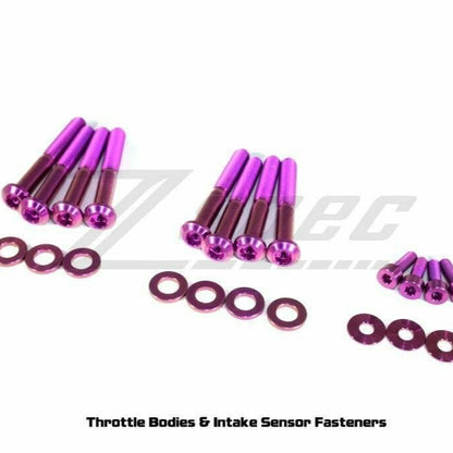 ZSPEC Stage-2 Dress Up Bolts®/Fastener Kit for '03-'08 Nissan 350z DE & HR, Titanium - Howling Moto