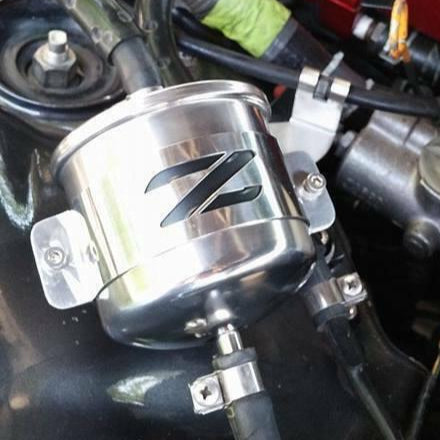 ZSPEC RHD Fuel Filter Bracket for Nissan Z32 300zx '90-96, Silver - Howling Moto