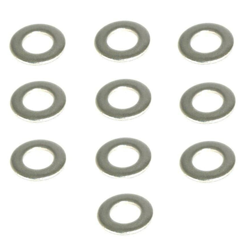 ZSPEC M12 Flat Washers, SUS304 Stainless, 10-Pack - Howling Moto