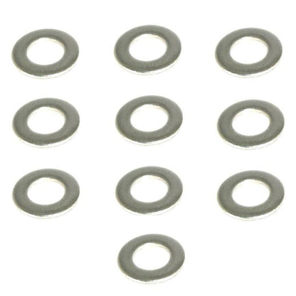 ZSPEC M12 Flat Washers, SUS304 Stainless, 10-Pack - Howling Moto