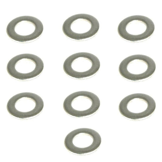 ZSPEC M12 Flat Washers, SUS304 Stainless, 10-Pack - Howling Moto