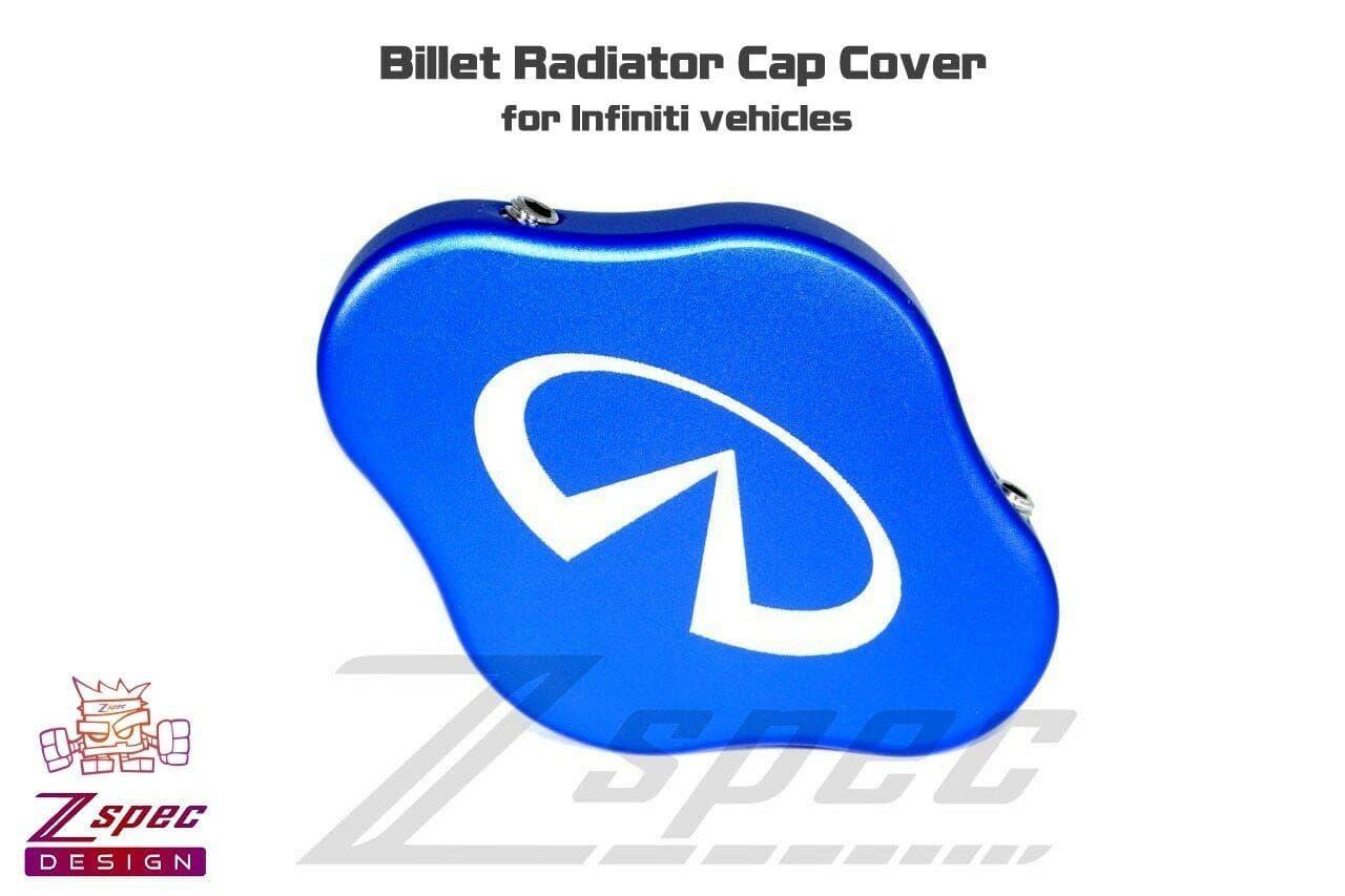 ZSPEC Radiator Cap Cover for Infiniti G35/G37/Q50/60/FX/QX/J30/other, Billet w/ Hex Key - Howling Moto