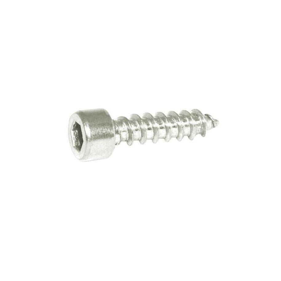 ZSPEC M5x16mm Coarse Socket-Cap SHSC Fasteners, Stainless, 10-Pack - Howling Moto