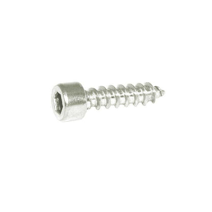 ZSPEC M5x16mm Coarse Socket-Cap SHSC Fasteners, Stainless, 10-Pack - Howling Moto