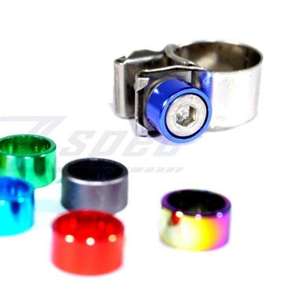 ZSPEC Fuel Clamp Dress Up Bolts® Fastener Kit for Mid-90's Nissan clamps, Stainless & Billet - Howling Moto