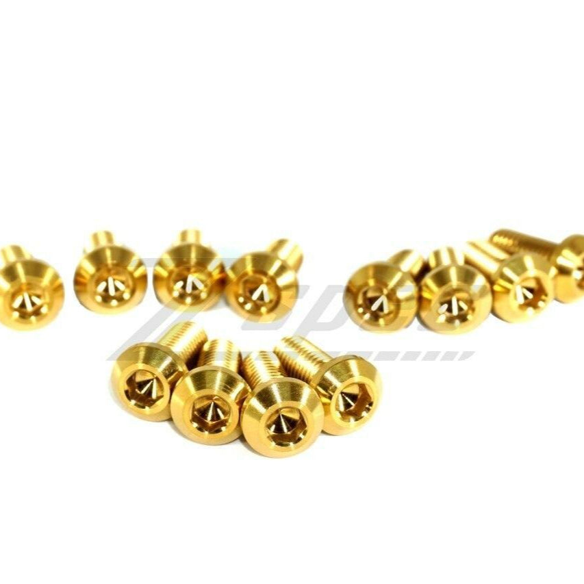 ZSPEC Coil Brackets Dress Up Bolts® Fastener Kit for 300zx Z32, Titanium - Howling Moto