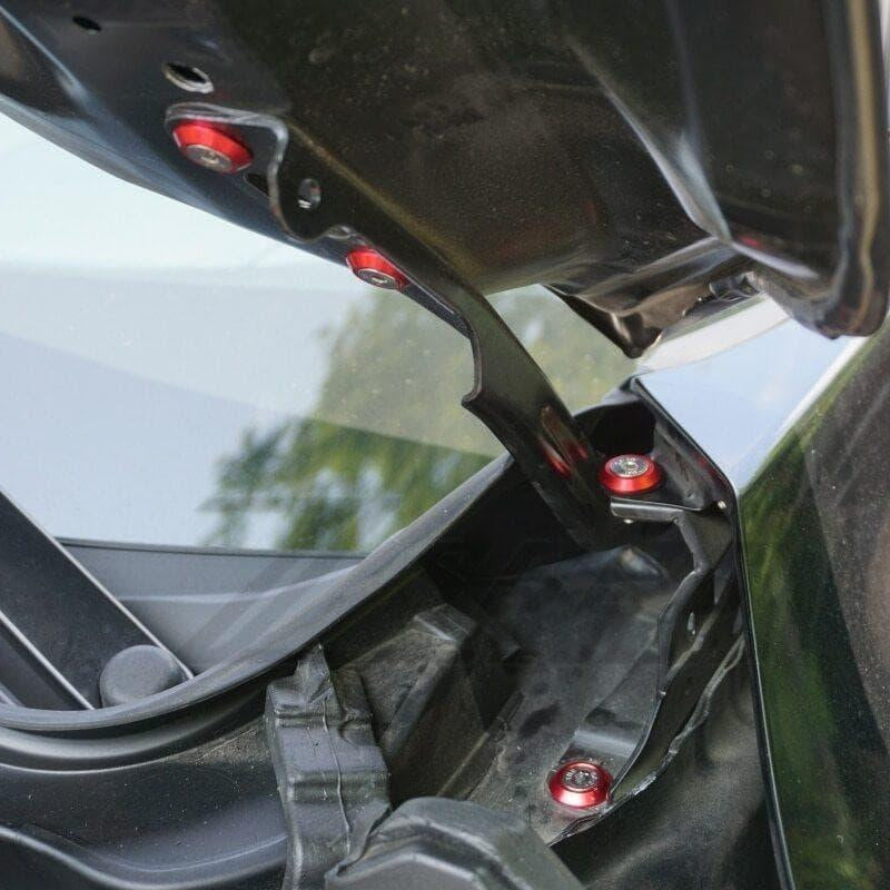 ZSPEC Stage-3 Dress Up Bolts® Fastener Kit for '17+ Honda Civic Si, Stainless & Billet - Howling Moto