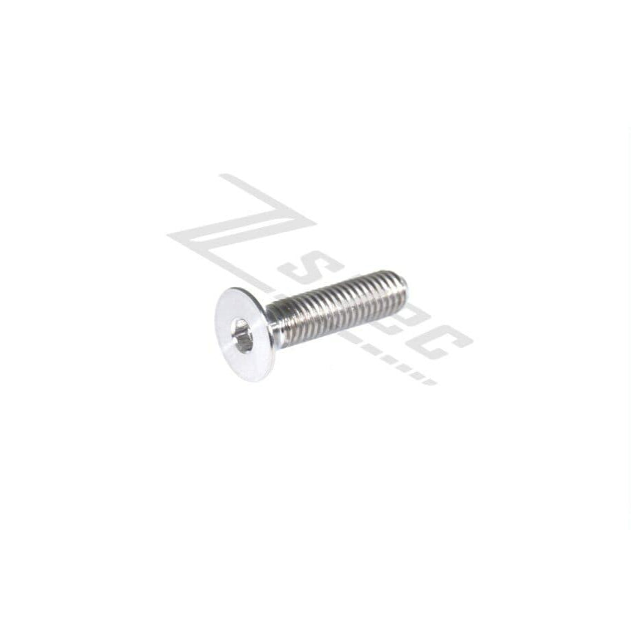 ZSPEC M5-0.8x20mm Fastener/Bolt, Flat Head FHSC, Titanium Grade-5, Per Each - Howling Moto