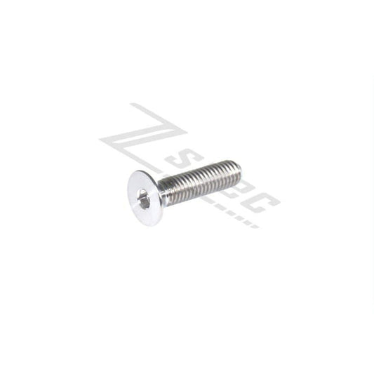 ZSPEC M5-0.8x20mm Fastener/Bolt, Flat Head FHSC, Titanium Grade-5, Per Each - Howling Moto