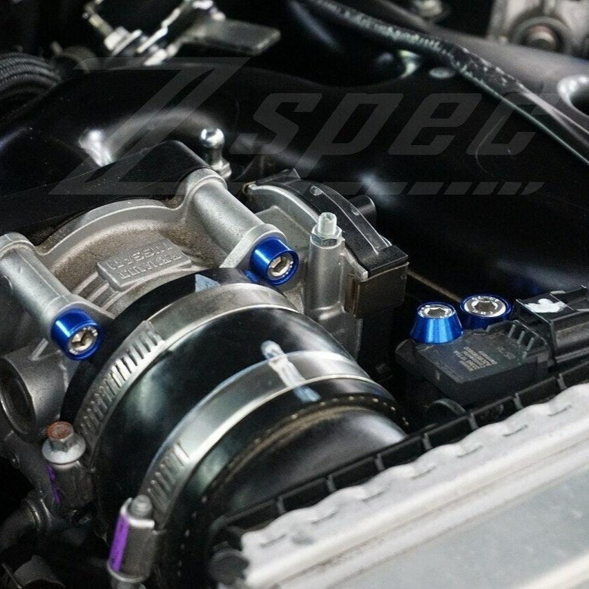ZSPEC Stage-1 Dress Up Bolts® Fastener Kit for '17-20 Infiniti Q50/Q60 VQ & VR, Stainless & Billet - Howling Moto