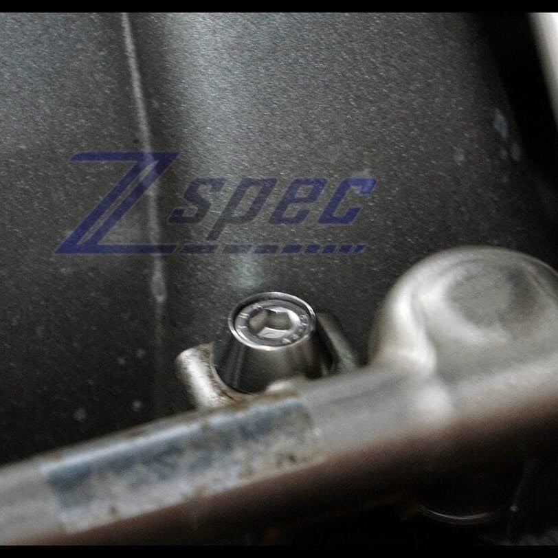 ZSPEC Stage-2 Dress Up Bolts® Fastener Kit for '04-08 Audi A4 B7 3.0L, Stainless & Billet - Howling Moto