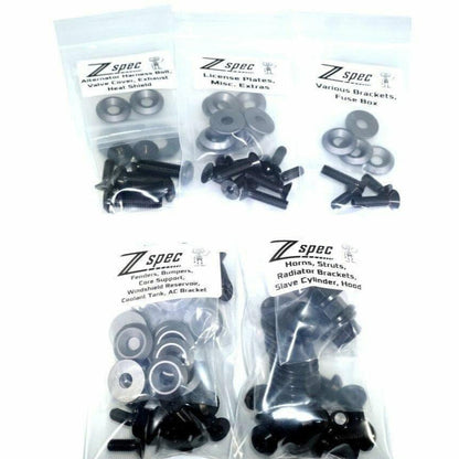 ZSPEC Stage-3 Dress Up Bolts® Fastener Kit for '03-15 Scion xB, Titanium & Billet - Howling Moto
