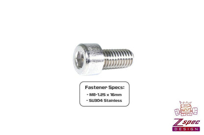 ZSPEC M8-1.25x16mm Socket-Cap SHSC Fasteners, Stainless, 10-Pack - Howling Moto