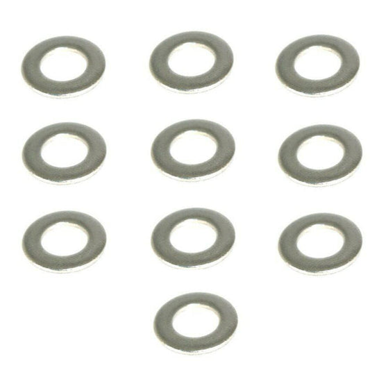 ZSPEC M10 Flat Washers, SUS304 Stainless, 10-Pack - Howling Moto