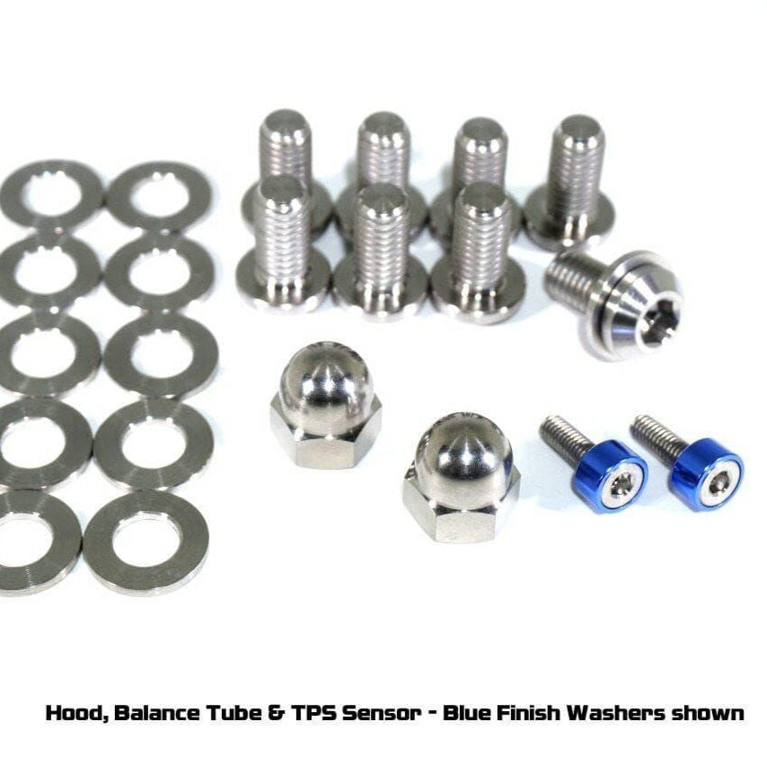 ZSPEC Stage-2 Dress Up Bolts® Kit for Nissan 300zx Z32, Titanium & Billet - Howling Moto