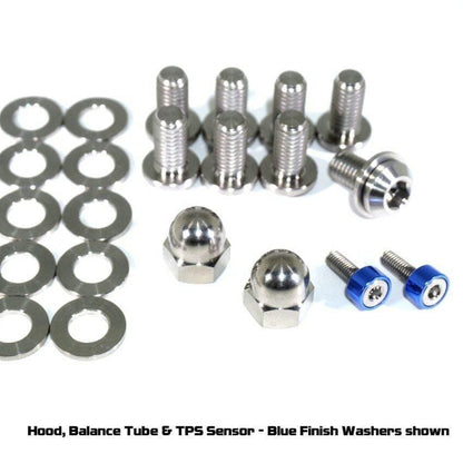 ZSPEC Stage-2 Dress Up Bolts® Kit for Nissan 300zx Z32, Titanium & Billet - Howling Moto