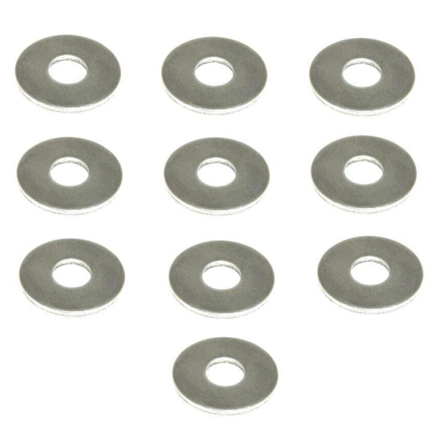 ZSPEC M5 Fender Flat Washers, SUS304 Stainless, 10-Pack - Howling Moto