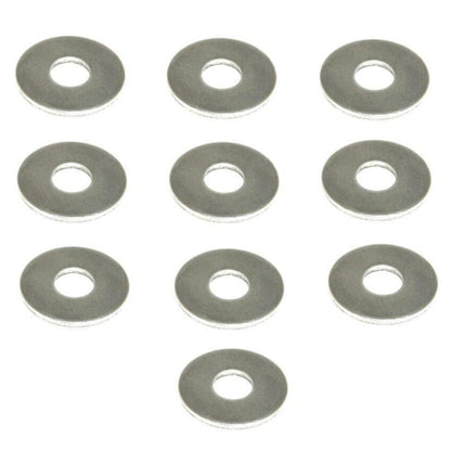 ZSPEC M5 Fender Flat Washers, SUS304 Stainless, 10-Pack - Howling Moto